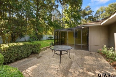 Nestled among mature trees, this charming 3 bedroom, 2 bath home on Hide-A-Way Lake Golf Course in Texas - for sale on GolfHomes.com, golf home, golf lot