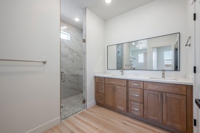Beautiful modern home with stunning views of farmland in on Copper Rock Golf Course in Utah - for sale on GolfHomes.com, golf home, golf lot