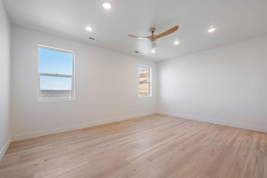 Beautiful modern home with stunning views of farmland in on Copper Rock Golf Course in Utah - for sale on GolfHomes.com, golf home, golf lot