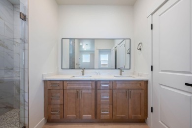 Beautiful modern home with stunning views of farmland in on Copper Rock Golf Course in Utah - for sale on GolfHomes.com, golf home, golf lot