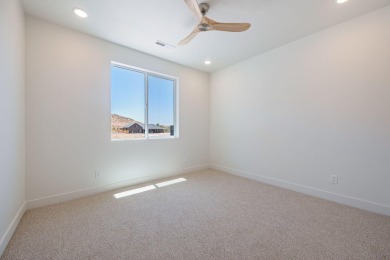 Beautiful modern home with stunning views of farmland in on Copper Rock Golf Course in Utah - for sale on GolfHomes.com, golf home, golf lot