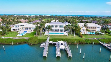 Experience the best of luxury living in this waterfront coastal on Sailfish Point Golf Club, Inc. in Florida - for sale on GolfHomes.com, golf home, golf lot