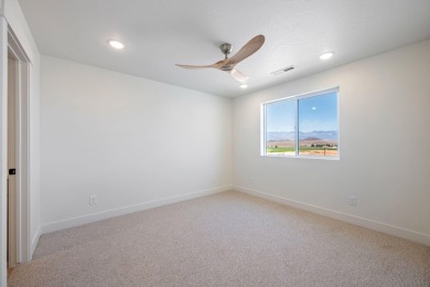 Beautiful modern home with stunning views of farmland in on Copper Rock Golf Course in Utah - for sale on GolfHomes.com, golf home, golf lot