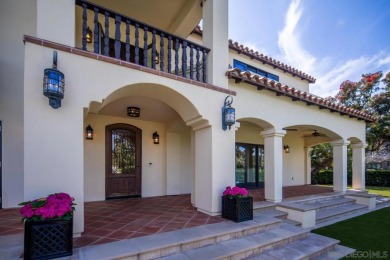 Elegant Mediterranean-style home with sweeping GOLF COURSE & BAY on Coronado Municipal Golf Course in California - for sale on GolfHomes.com, golf home, golf lot