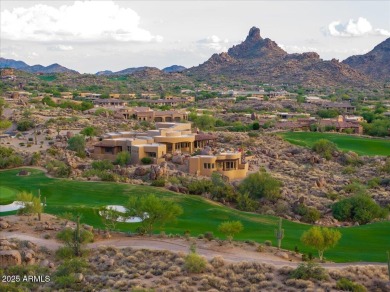 Nestled in a prestigious gated community, this meticulously on Troon North Golf Club  in Arizona - for sale on GolfHomes.com, golf home, golf lot