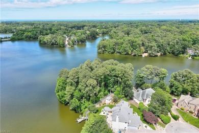 Awesome waterfront lot on a quiet peninsula at the end of a on Cypress Point Country Club in Virginia - for sale on GolfHomes.com, golf home, golf lot