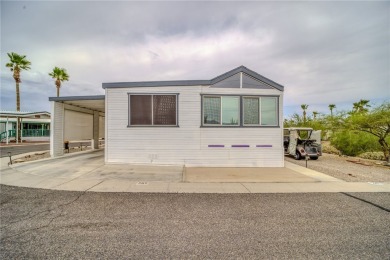 Charming Furnished Park Model on Scenic Corner Lot in on Riverview Golf Course in Arizona - for sale on GolfHomes.com, golf home, golf lot