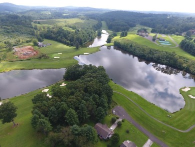 This beautiful lot overlooks the lake and 13th green on the on The Clubs of Olde Mill in Virginia - for sale on GolfHomes.com, golf home, golf lot