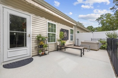 This charming 2BR-2BA single-story Townhome in Villas at on Palmetto Greens Golf and Country Club in South Carolina - for sale on GolfHomes.com, golf home, golf lot