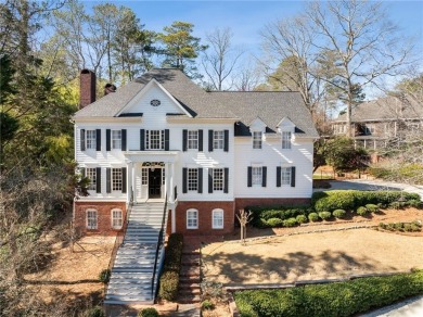 Nestled on a peaceful cul-de-sac in the heart of Chastain Park on North Fulton Golf Course in Georgia - for sale on GolfHomes.com, golf home, golf lot