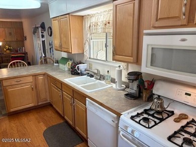 Very nice east facing mostly furnished home with newer dual pane on Tucson Estates Golf Course in Arizona - for sale on GolfHomes.com, golf home, golf lot