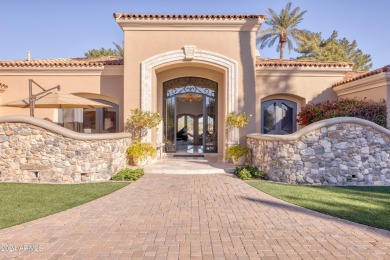 This impressive  very private gated 2.13 ACRE Cal Christiansen on Camelback Golf Club in Arizona - for sale on GolfHomes.com, golf home, golf lot