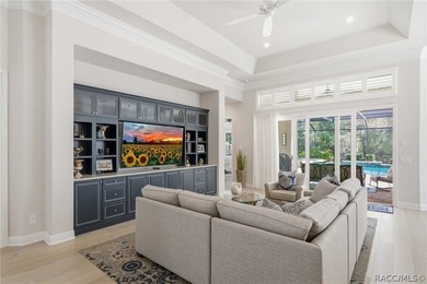 THIS GORGEOUS CUSTOM HOME welcomes you with an intricately on Skyview At Terra Vista Golf and Country Club in Florida - for sale on GolfHomes.com, golf home, golf lot