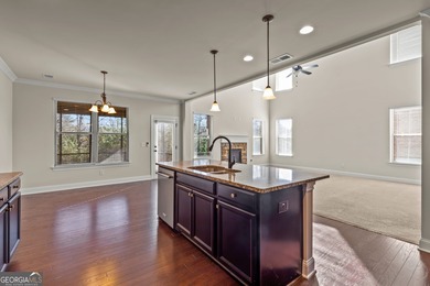 Humungous 4 bedroom 3.5 bath former model Oakmont floor plan at on Crystal Lake Golf and Country Club in Georgia - for sale on GolfHomes.com, golf home, golf lot