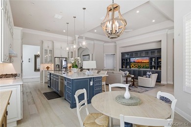 THIS GORGEOUS CUSTOM HOME welcomes you with an intricately on Skyview At Terra Vista Golf and Country Club in Florida - for sale on GolfHomes.com, golf home, golf lot