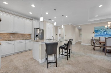 Nestled within the exclusive community of Terzetto at The Colony on The Colony Golf and Country Club in Florida - for sale on GolfHomes.com, golf home, golf lot