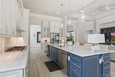 THIS GORGEOUS CUSTOM HOME welcomes you with an intricately on Skyview At Terra Vista Golf and Country Club in Florida - for sale on GolfHomes.com, golf home, golf lot