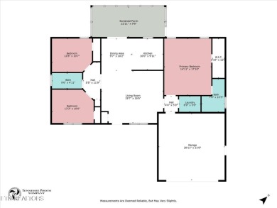 Welcome Home! This 2 bedroom with a bonus room, 2 bath home is on Lake Tansi Village Country Club in Tennessee - for sale on GolfHomes.com, golf home, golf lot