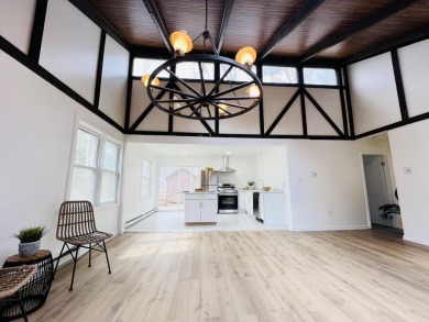 Escape to the Poconos in this beautifully updated 3-bedroom on Pocono Farms Country Club in Pennsylvania - for sale on GolfHomes.com, golf home, golf lot