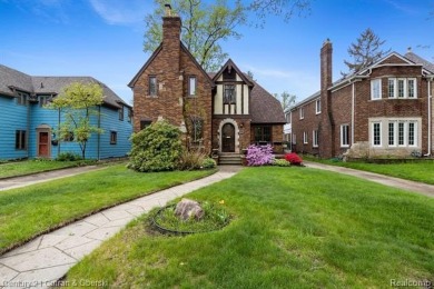 Welcome to 18925 Birchcrest Drive, an exquisite Tudor Revival in on Detroit Golf Club  in Michigan - for sale on GolfHomes.com, golf home, golf lot