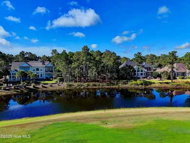 Discover a rare opportunity to own one of the few remaining pond on Members Club At St. James Plantation in North Carolina - for sale on GolfHomes.com, golf home, golf lot