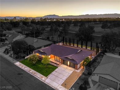 Enter a residence where vintage charm meets modern aesthetic on Las Vegas Golf Club in Nevada - for sale on GolfHomes.com, golf home, golf lot
