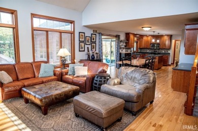 Located on Heron Creek Golf Course, this home is a must-see! on Heron Creek Golf Club in Indiana - for sale on GolfHomes.com, golf home, golf lot