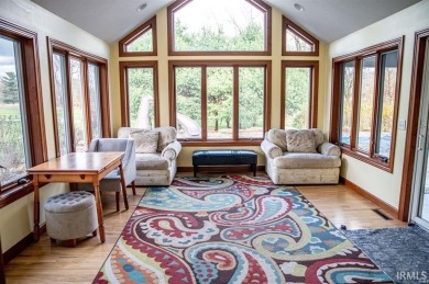 Located on Heron Creek Golf Course, this home is a must-see! on Heron Creek Golf Club in Indiana - for sale on GolfHomes.com, golf home, golf lot
