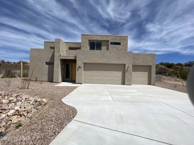 The Novel, a stunning two-story Contemporary Modern Pepper Viner on Del Lago Golf Club in Arizona - for sale on GolfHomes.com, golf home, golf lot