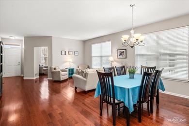 Beautifully maintained, move-in ready home featuring neutral on Carillon Lakes 3 Hole Course in Illinois - for sale on GolfHomes.com, golf home, golf lot