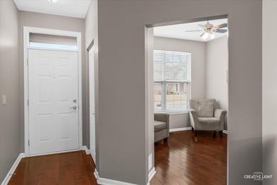 Beautifully maintained, move-in ready home featuring neutral on Carillon Lakes 3 Hole Course in Illinois - for sale on GolfHomes.com, golf home, golf lot