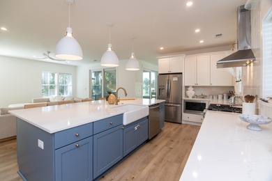 Completed in 2023, this elevated 4BR/4.5BA home in the gated on The Plantation Course At Edisto in South Carolina - for sale on GolfHomes.com, golf home, golf lot