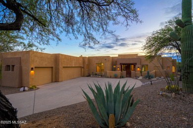 Tucked quietly into one of Tucson's most exclusive gated golf on Arizona National Golf Club in Arizona - for sale on GolfHomes.com, golf home, golf lot