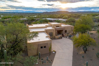 Tucked quietly into one of Tucson's most exclusive gated golf on Arizona National Golf Club in Arizona - for sale on GolfHomes.com, golf home, golf lot