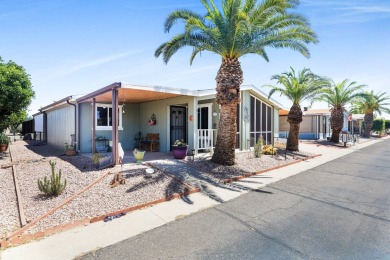 Beautifully remodeled triple-wide home offering 2 bedrooms, 2 on Painted Mountain Golf Club in Arizona - for sale on GolfHomes.com, golf home, golf lot