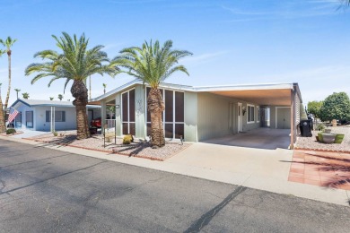 Beautifully remodeled triple-wide home offering 2 bedrooms, 2 on Painted Mountain Golf Club in Arizona - for sale on GolfHomes.com, golf home, golf lot