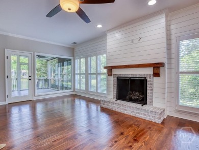 One level, open concept Landings waterfront home just a short on The Landings Club - Oakridge in Georgia - for sale on GolfHomes.com, golf home, golf lot