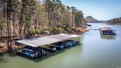 Welcome to your dream lakehouse featuring a boat slip. Enjoy on  in Arkansas - for sale on GolfHomes.com, golf home, golf lot
