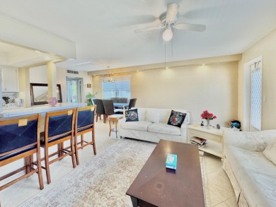 True waterfront unit with relaxing water views from your patio on Kings Point Golf - Executive in Florida - for sale on GolfHomes.com, golf home, golf lot