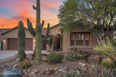 Nestled on a premier golf course lot on the 18th green, this on Saddlebrooke Ranch Golf Club in Arizona - for sale on GolfHomes.com, golf home, golf lot