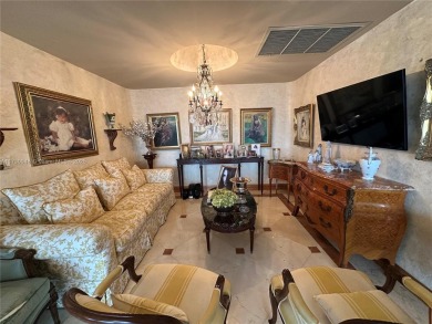 This beautifully classic 2-bedroom, 2-bathroom penthouse at the on Granada Golf Club in Florida - for sale on GolfHomes.com, golf home, golf lot