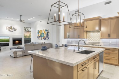 Beautifully updated single-level home in the gated Trovas on Sanctuary Golf Course At WestWorld in Arizona - for sale on GolfHomes.com, golf home, golf lot