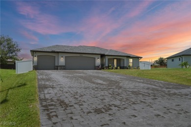 Skip the wait and the builder-grade finishes-this 2022 Cape on Burnt Store Golf Club in Florida - for sale on GolfHomes.com, golf home, golf lot