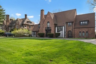 Experience refined living in this stately 6-bedroom, 3 on Detroit Golf Club  in Michigan - for sale on GolfHomes.com, golf home, golf lot