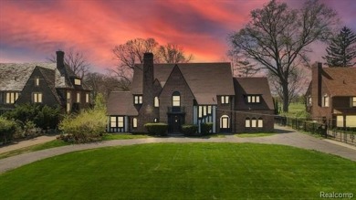 Experience refined living in this stately 6-bedroom, 3 on Detroit Golf Club  in Michigan - for sale on GolfHomes.com, golf home, golf lot