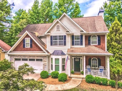 This lovely 3 bedroom, 2.5 bath home is beautifully situated in on Mirror Lake Golf Club in Georgia - for sale on GolfHomes.com, golf home, golf lot