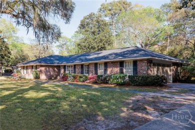 This gorgeous one-story brick ranch in desirable Wilmington Park on Wilmington Island Club in Georgia - for sale on GolfHomes.com, golf home, golf lot