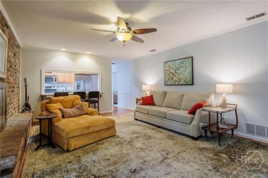 This gorgeous one-story brick ranch in desirable Wilmington Park on Wilmington Island Club in Georgia - for sale on GolfHomes.com, golf home, golf lot