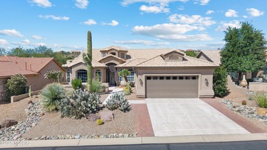 Experience the best of Saddlebrooke living in this spacious on Saddlebrooke Golf Course in Arizona - for sale on GolfHomes.com, golf home, golf lot