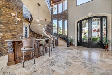 Richard Luke designed home. Stunning, spectacular, one of a kind on Southern Highlands Golf Club in Nevada - for sale on GolfHomes.com, golf home, golf lot